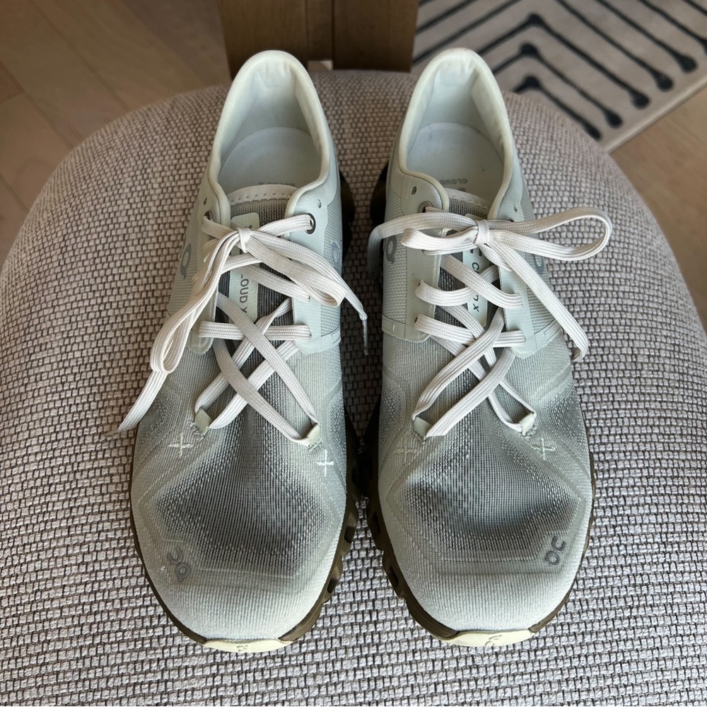 On Running Cloud X 3 Sneakers in Green - Picture 3 of 6